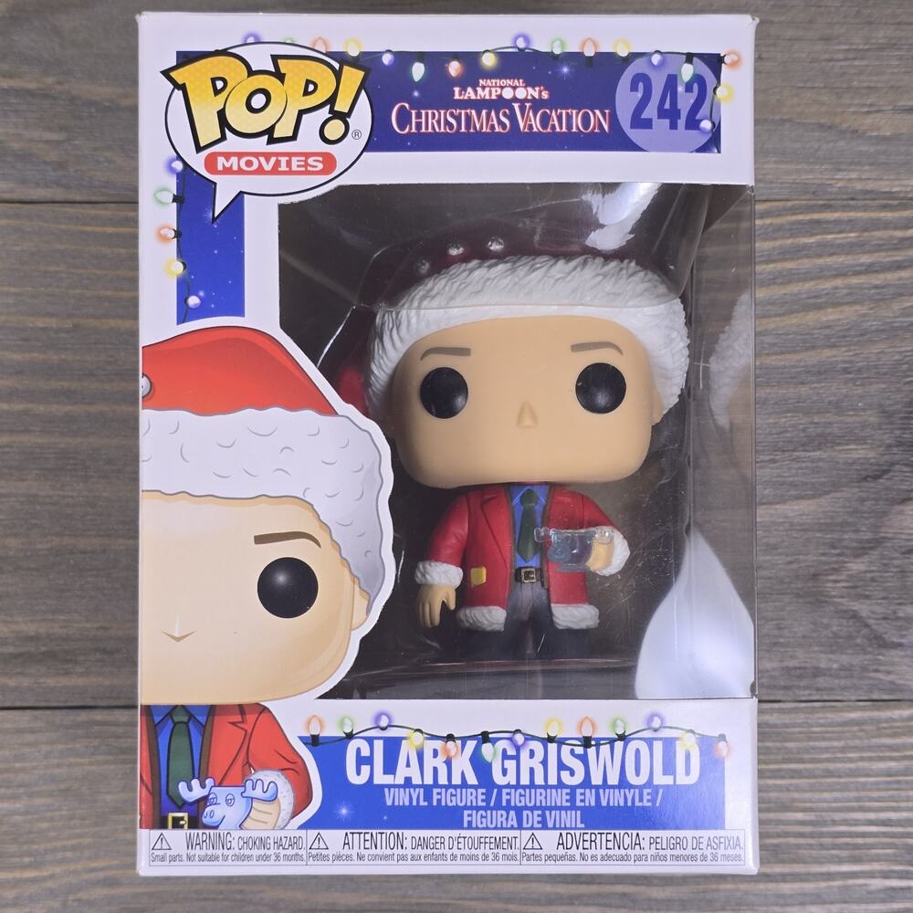 Funko Pop! Movies: Christmas Vacation-Clark Griswold #242 Vinyl Box With Wear